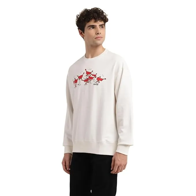 Levis Cotton Men Crew Neck Sweatshirt