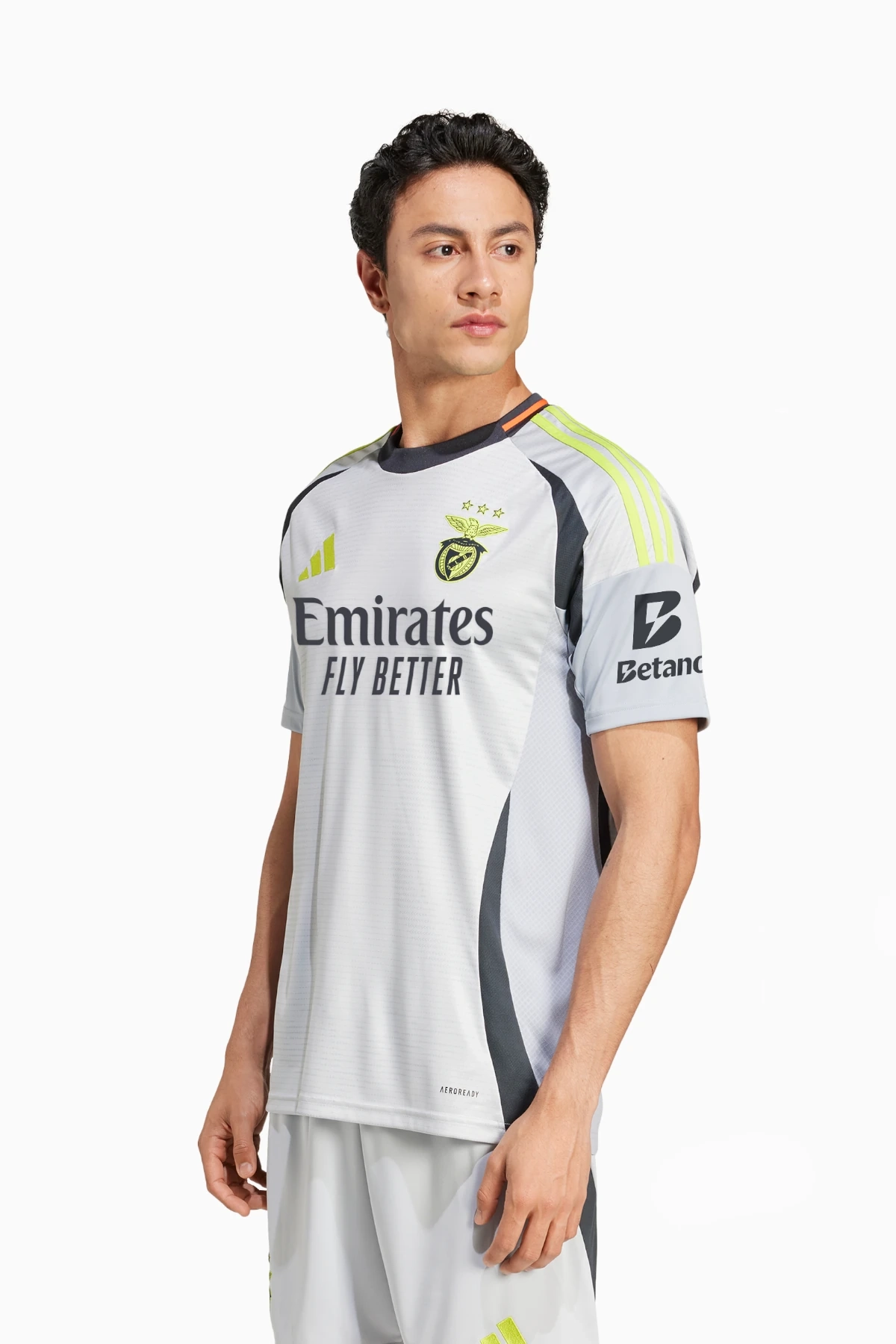 Adidas SL Benfica 24/25 Third Replica – Gray T-Shirt For Men
