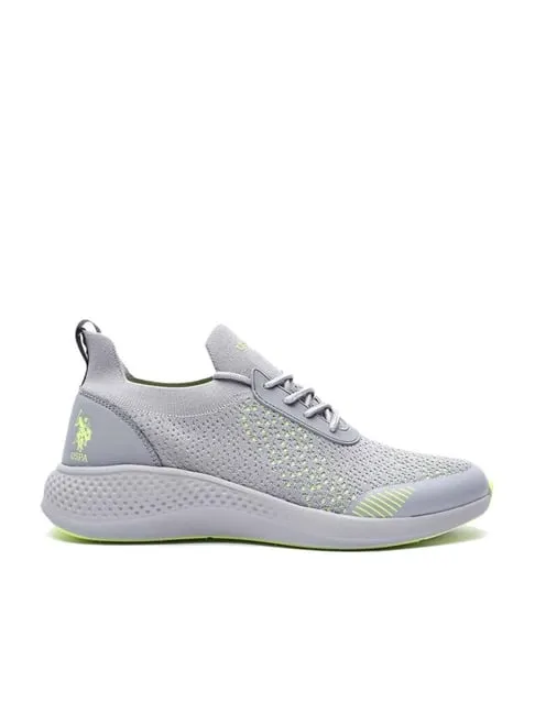U.S. Polo Assn. Men's Casual Sneakers in Castro Grey